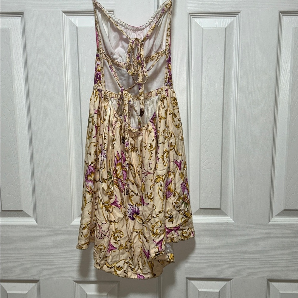 💗NWT Agua Bendita Logan Merzin Floral Mini Dress - Size Medium - Picture 6 of 12